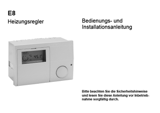 DRZONECCONTAA Zone controller configuration_E8.0634 DE 2.100-11 0317_Installation and operation manual_German download